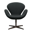  Swan Lounge Chair Brown Bronze/Steelcut Charcoal