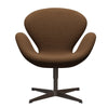  Swan Lounge Chair Brown Bronze/Steelcut Chocolate Light