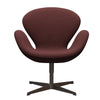  Swan Lounge Chair Brown Bronze/Steelcut Dark Brown (655)