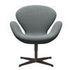  Swan Lounge Chair Brown Bronz/Sunniva Grey/Pale Green