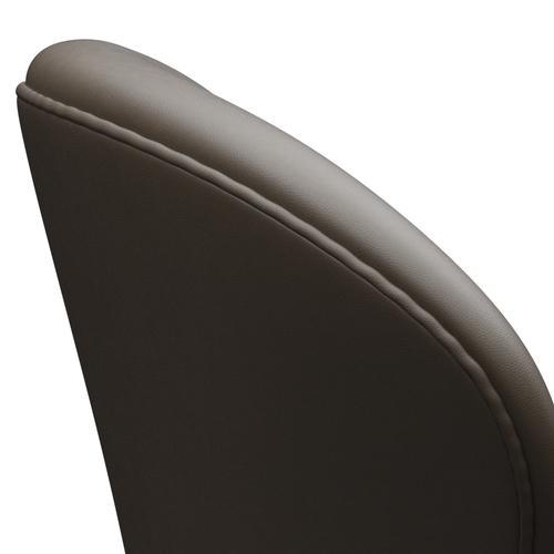 [product_category]-Fritz Hansen Swan Lounge Chair, Satin Brushed Aluminium/Essential Stone-Fritz Hansen-3320-STSTON-SPAL-FRI-5