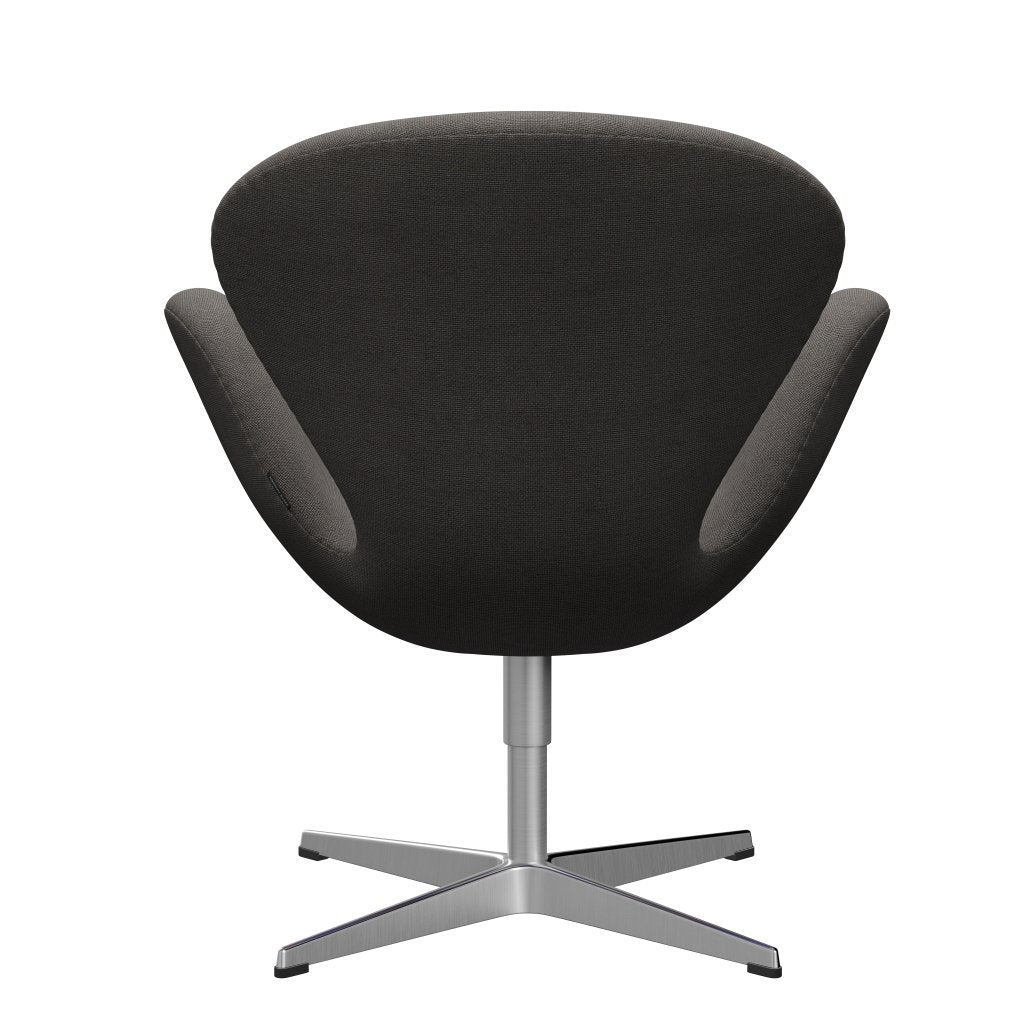 [product_category]-Fritz Hansen Swan Lounge Chair, Satingbrushed Aluminium/Hallingdal Grey Dark-Fritz Hansen-3320-HAL143-SPAL-FRI-4