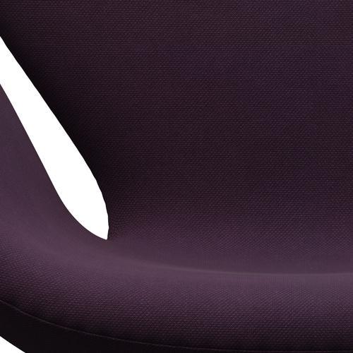 [product_category]-Fritz Hansen Swan Lounge Chair, Silver Grey/Steelcut Medium Violet-Fritz Hansen-3320-STI625-SGBASE-FRI-6