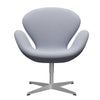  Swan Lounge Chair Silver Grey/Steelcut Mouse Grey