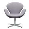  Swan Lounge Chair Silver Grey/Steelcut Sibry Grey Light