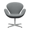  Swan Lounge Chair Silver Grey/Steelcut Trio Grey