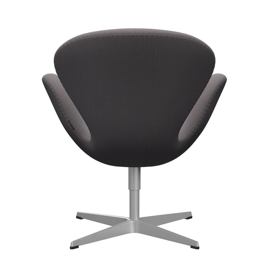 [product_category]-Fritz Hansen Swan Lounge Chair, Silver Grey/Steelcut Trio Soft Blue/Brown/Black-Fritz Hansen-3320-STR336-SGBASE-FRI-4