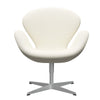  Swan Lounge Chair Silver Grey/Sunniva crème