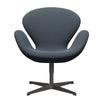  Swan Lounge Chair Warm Graphite/Capture Petrol Blue