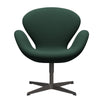  Swan Lounge Chair teplý grafit/Christianshavn Dark Green Uni