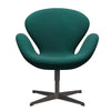  Swan Lounge Chair Warm Graphite/Sunniva Green