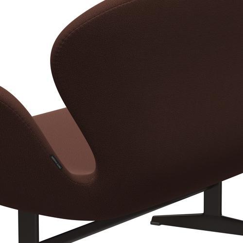 [product_category]-Fritz Hansen Swan Sofa 2 Seater, Brown Bronze/Capture Brown/Light Pink-Fritz Hansen-3321-CP7301-BBBASE-FRI-5