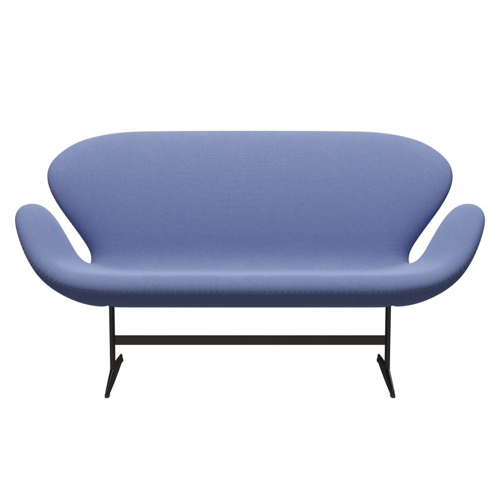 Fritz Hansen Swan Sofa 2 Seater, Brown Bronze/Capture Light Blue (4901)