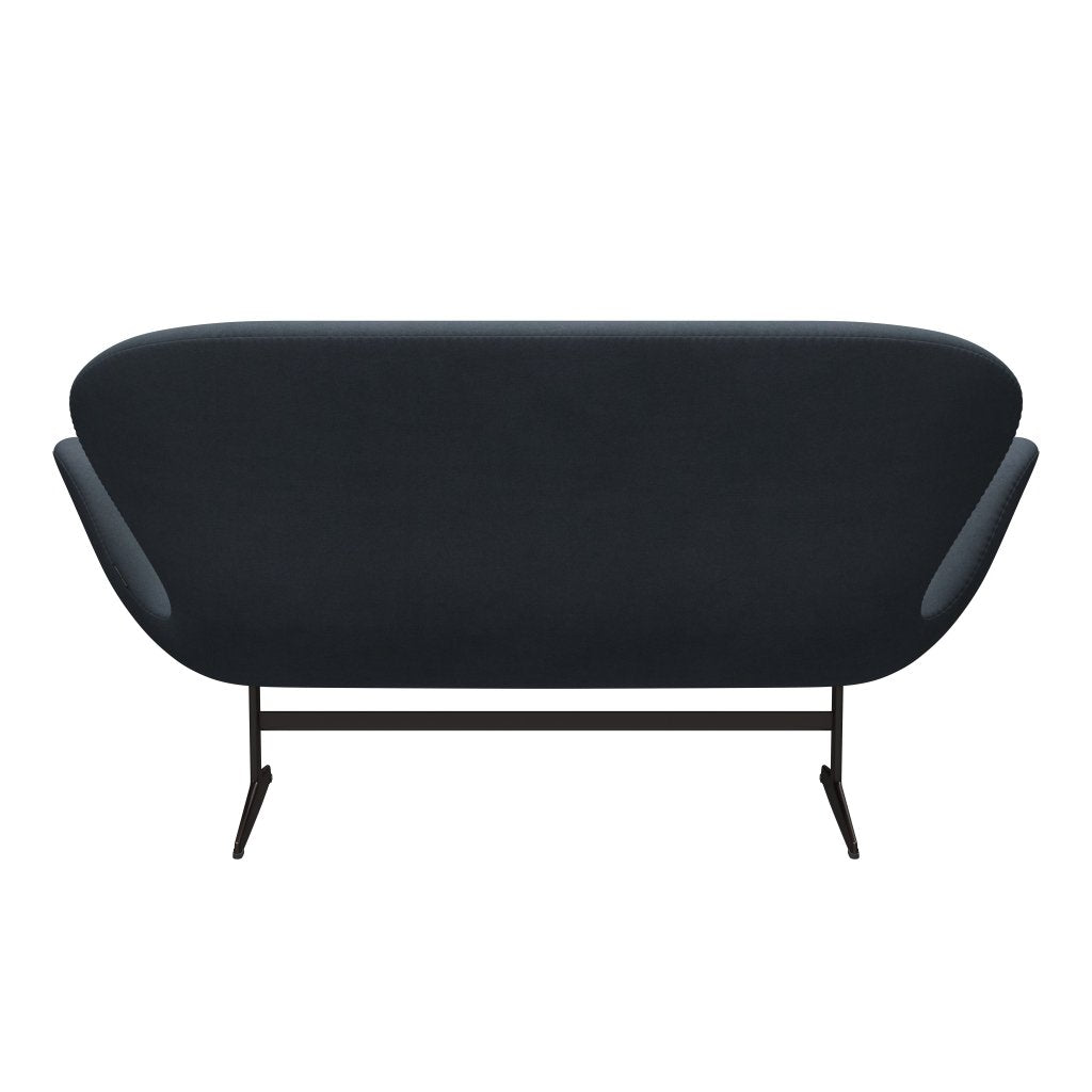 [product_category]-Fritz Hansen Swan Sofa 2 Seater, Brown Bronze/Divina Grey-Fritz Hansen-3321-DIV154-BBBASE-FRI-4