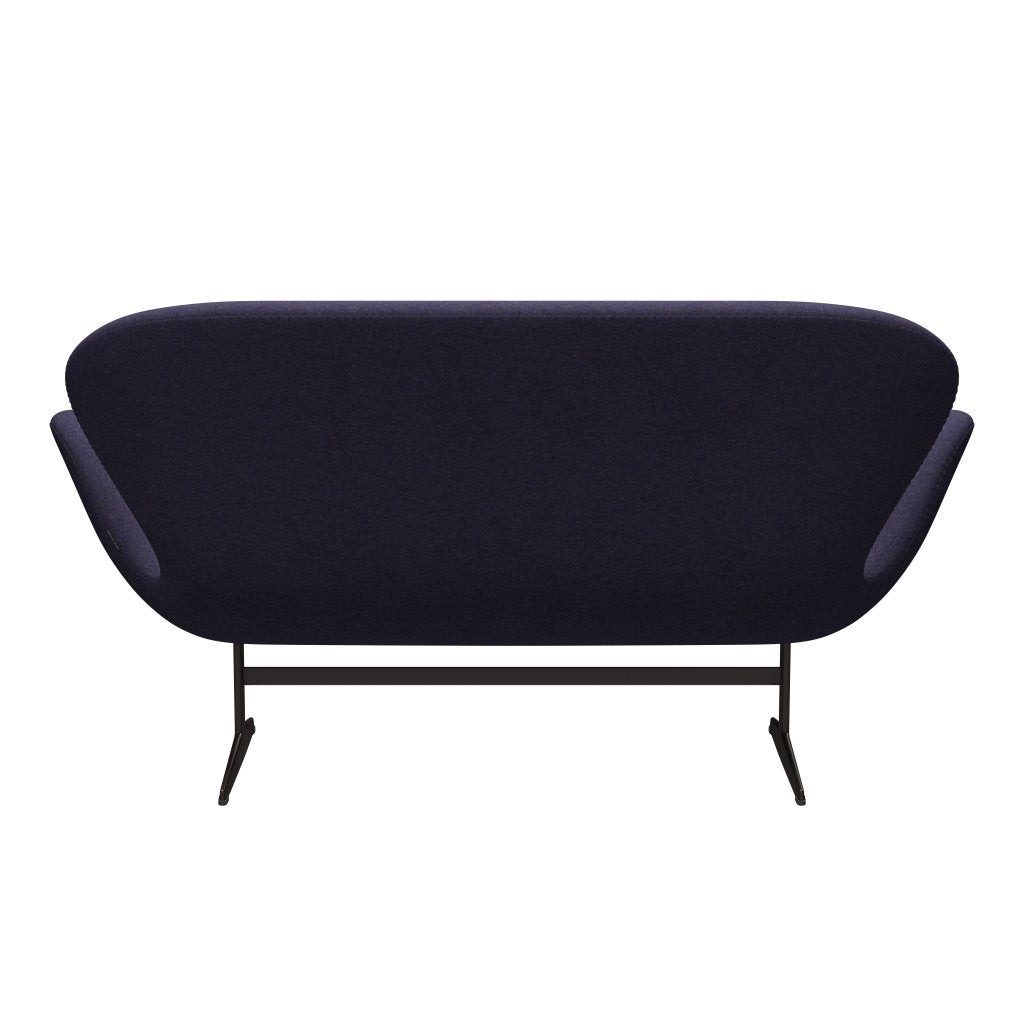 [product_category]-Fritz Hansen Swan Sofa 2 Seater, Brown Bronze/Divina Md Dusty Blue-Fritz Hansen-3321-DMD753-BBBASE-FRI-4