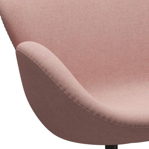 [product_category]-Fritz Hansen Swan Sofa 2 Seater, Brown Bronze/Divina Md Soft Pink-Fritz Hansen-3321-DMD613-BBBASE-FRI-7