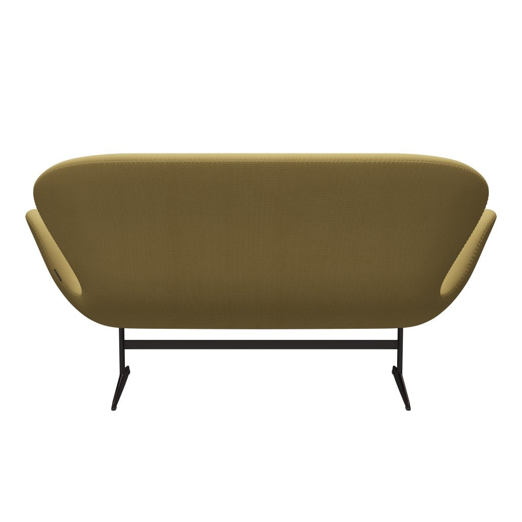 Fritz Hansen Swan Sofa 2 Seater, Brown Bronz/Fame Beige (62068)