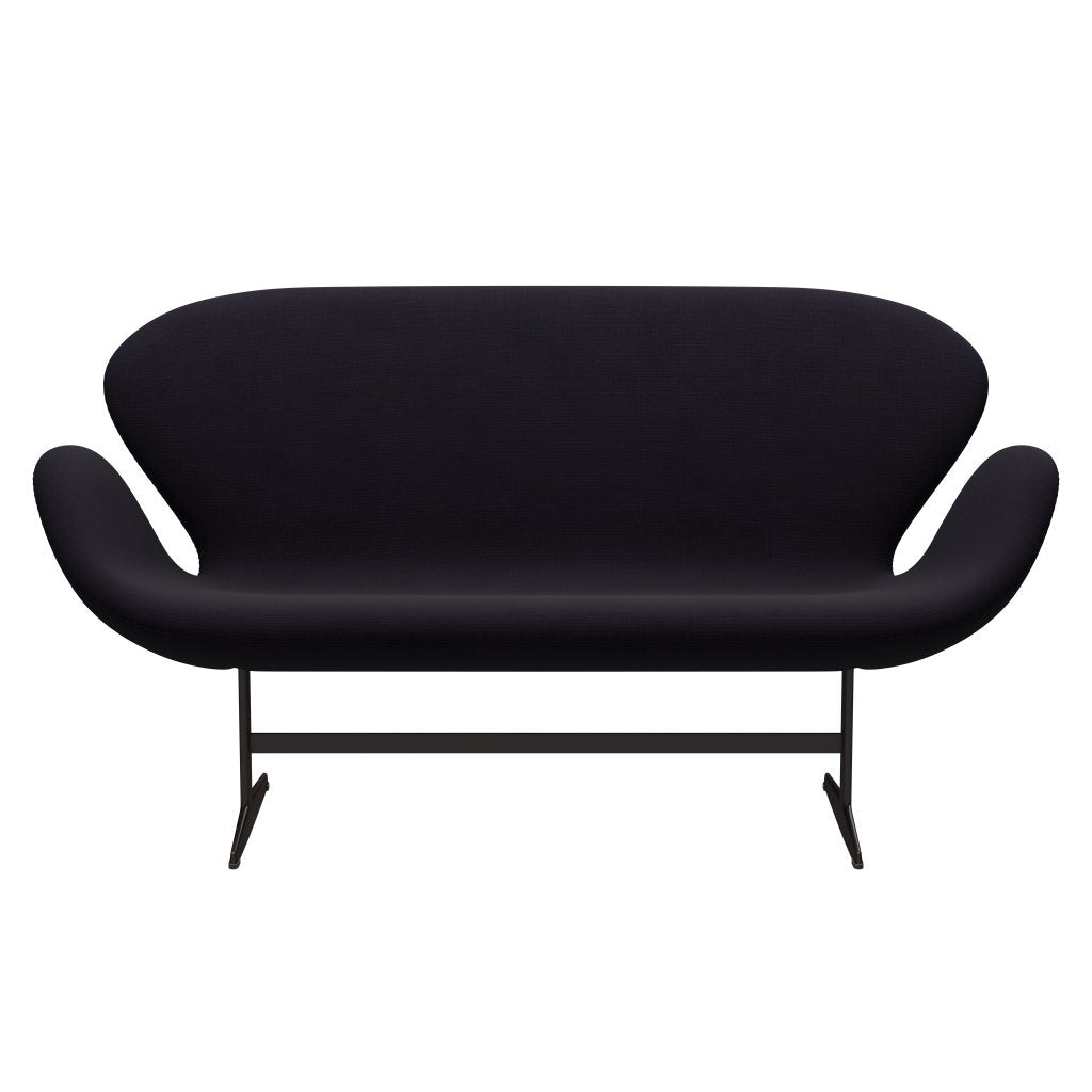 Fritz Hansen Swan Sofa 2 Seater, Brown Bronze/sláva Bordeaux (64055)