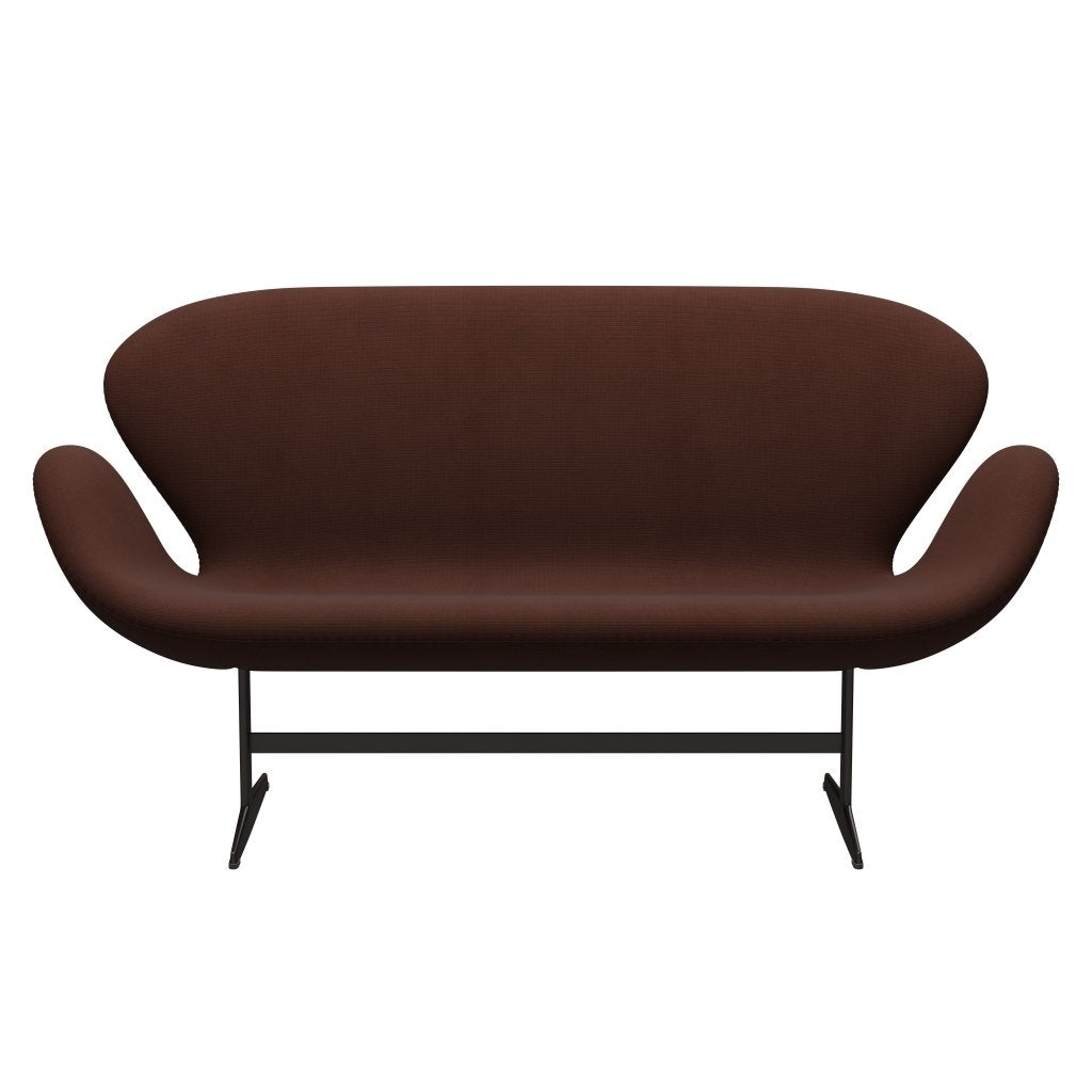 Fritz Hansen Swan Sofa 2 Seater, Brown Bronze/sláva Brown (61047)