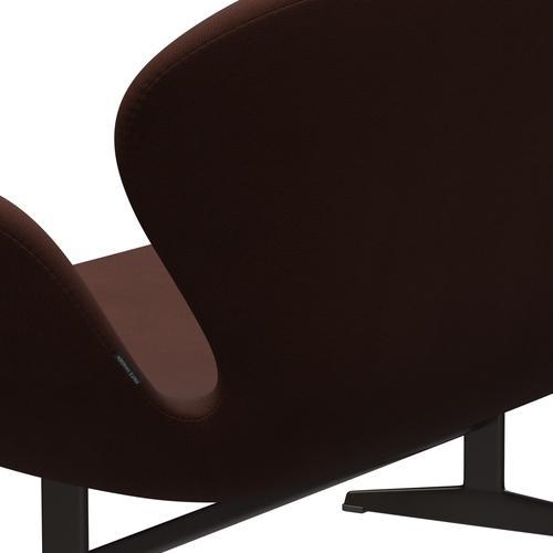 Fritz Hansen Swan Sofa 2 Seater, Brown Bronze/sláva Brown (61047)