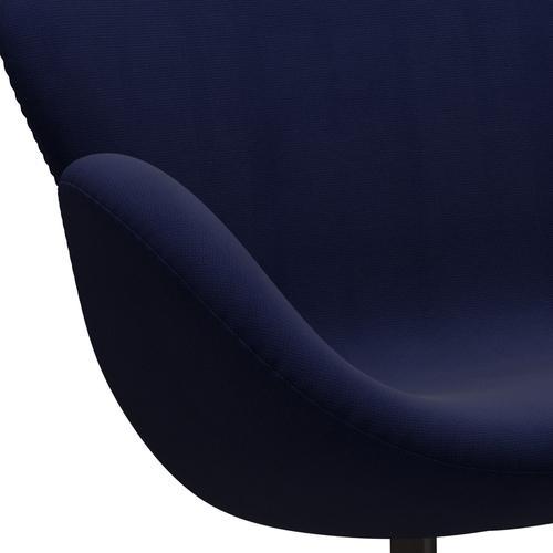 Fritz Hansen Swan Sofa 2 Seater, Brown Bronze/Fame Dark Blue (66005)