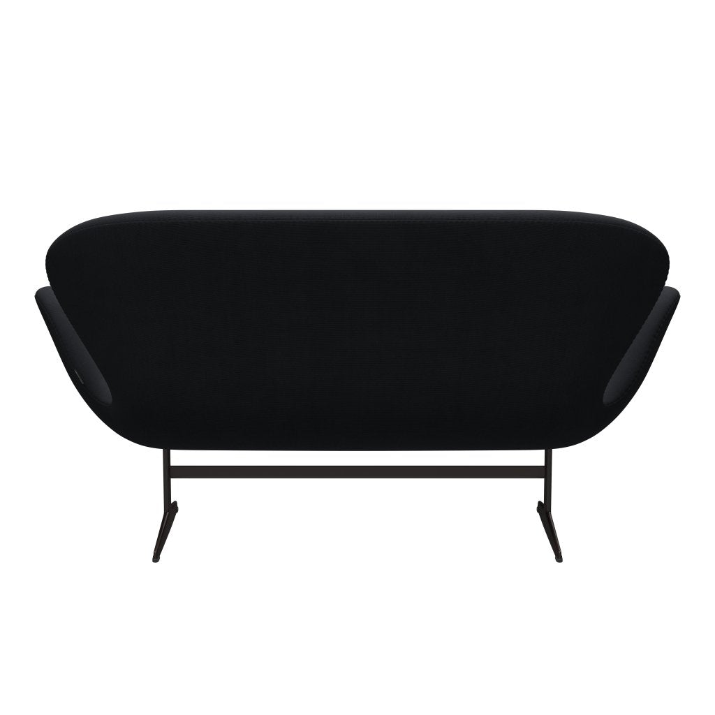 Fritz Hansen Swan Sofa 2 Seater, Brown Bronze/Fame Grey (60019)