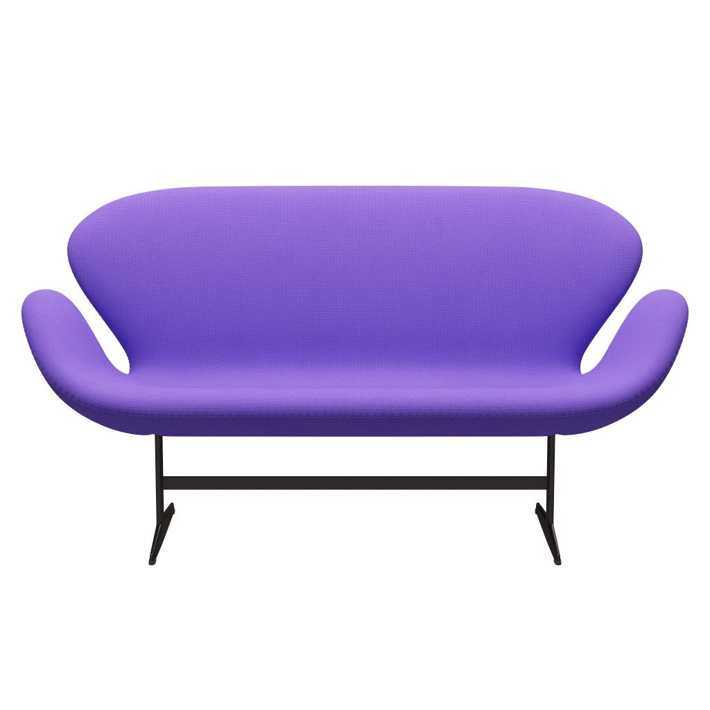 Fritz Hansen Swan Sofa 2 Seater, Brown Bronze/Fame Violet Light