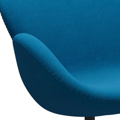 [product_category]-Fritz Hansen Swan Sofa 2 Seater, Brown Bronze/Hallingdal Turquoise-Fritz Hansen-3321-HAL850-BBBASE-FRI-7