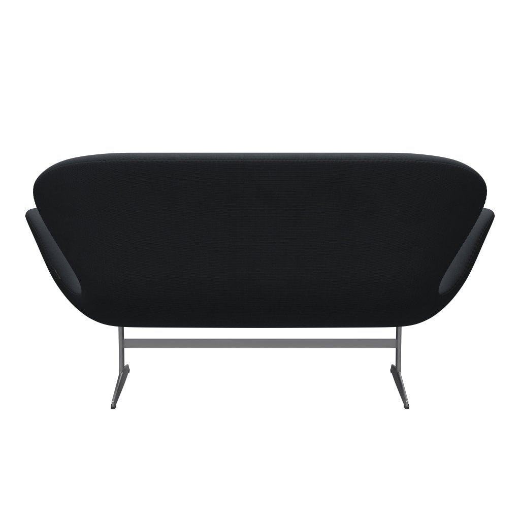 Fritz Hansen Swan Sofa 2 Seater, stříbrná šedá/sláva šedá (60003)