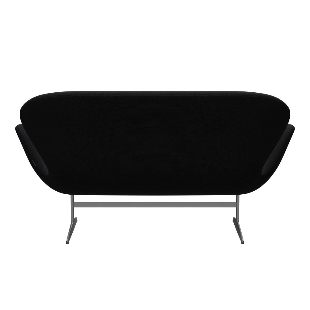 Fritz Hansen Swan Sofa 2 Seater, stříbrná šedá/sláva šedá (60051)