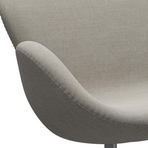 [product_category]-Fritz Hansen Swan Sofa 2 Seater, Silver Grey/Sunniva Beige-Fritz Hansen-3321-SV717-SGBASE-FRI-7