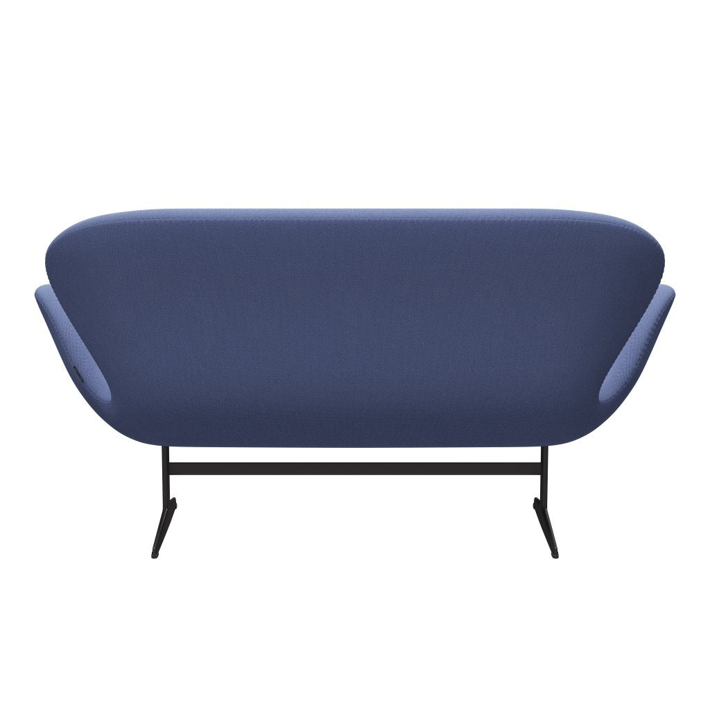 [product_category]-Fritz Hansen Swan Sofa 2 Seater, Warm Graphite/Capture Light Blue (4901)-Fritz Hansen-3321-CP4901-WGBASE-FRI-4