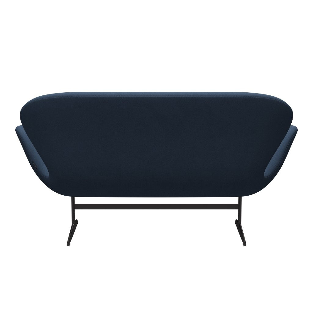 Fritz Hansen Swan Sofa 2 Seater, teplý grafit/pohodlí tmavě šedá (09074)