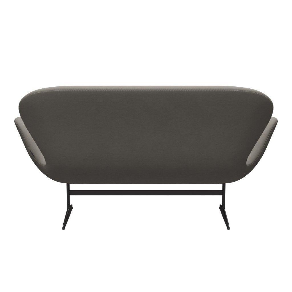 Fritz Hansen Swan Sofa 2 Seater, teplý grafit/pohodlí šedá (60003)