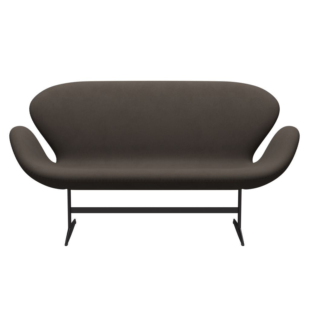 Fritz Hansen Swan Sofa 2 Seater, Warm Graphite/Comfort Grey (61014)