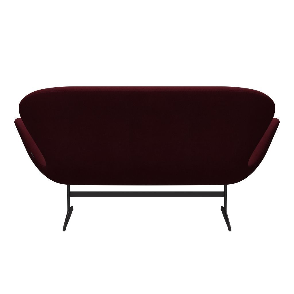 Fritz Hansen Swan Sofa 2 Seater, Warm Graphite/Divina Aubergine (671)