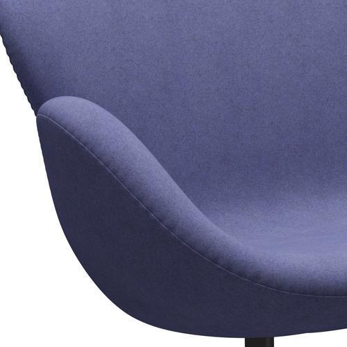 [product_category]-Fritz Hansen Swan Sofa 2 Seater, Warm Graphite/Divina Melange Violet Light-Fritz Hansen-3321-DIM647-WGBASE-FRI-7