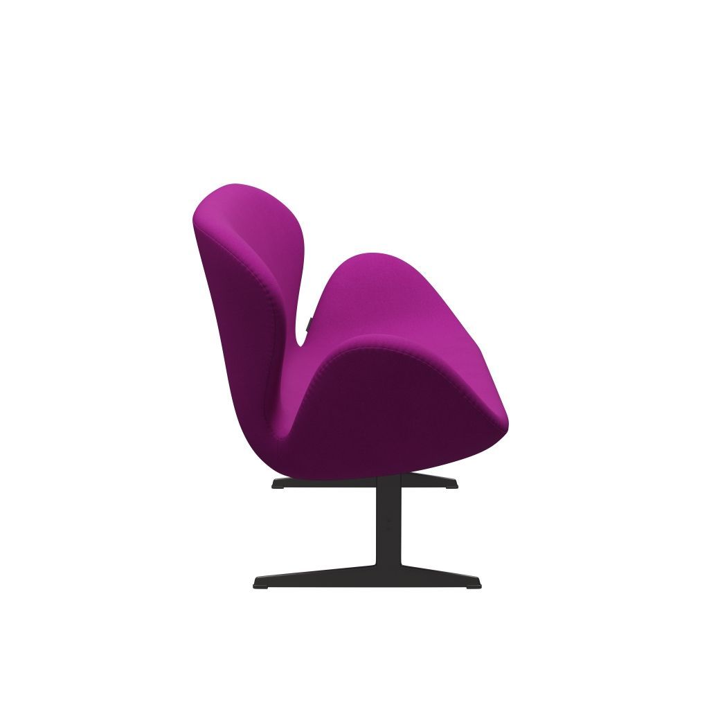 Fritz Hansen Swan Sofa 2 Seater, teplý grafit/Divina Violet (666)