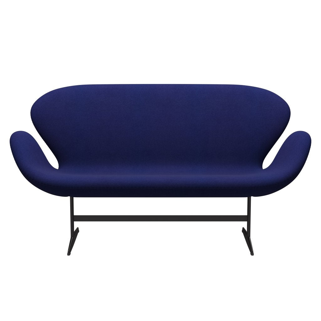 Fritz Hansen Swan Sofa 2 Seater, teplý grafit/Divina Violet Dark (684)