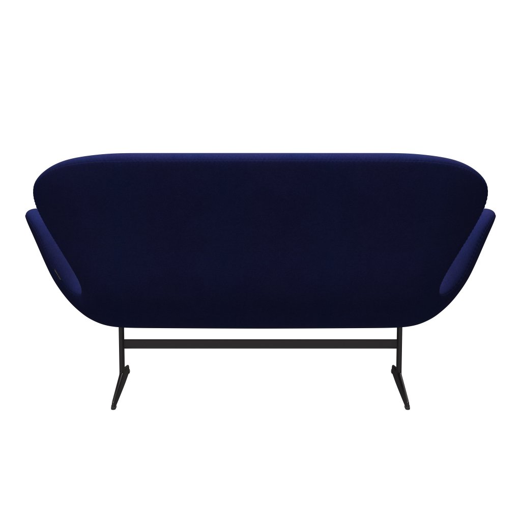 Fritz Hansen Swan Sofa 2 Seater, teplý grafit/Divina Violet Dark (684)