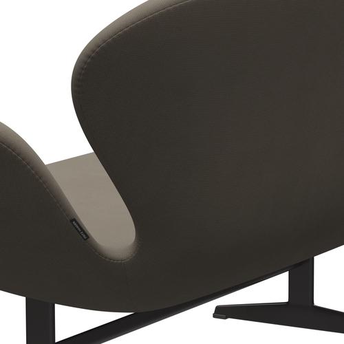 Fritz Hansen Swan Sofa 2 Seater, teplý grafit/sláva Beige (61003)