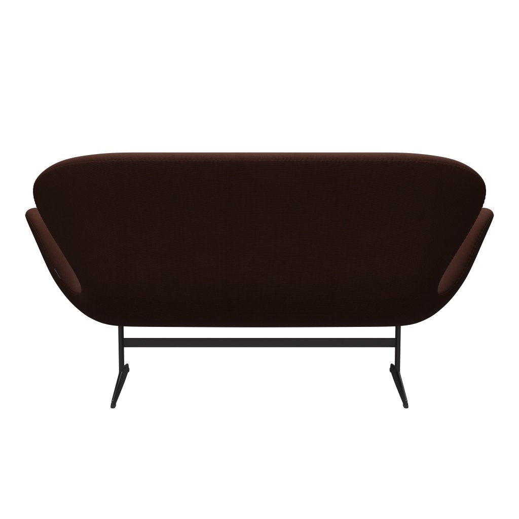 Fritz Hansen Swan Sofa 2 Seater, teplý grafit/sláva Brown (61047)