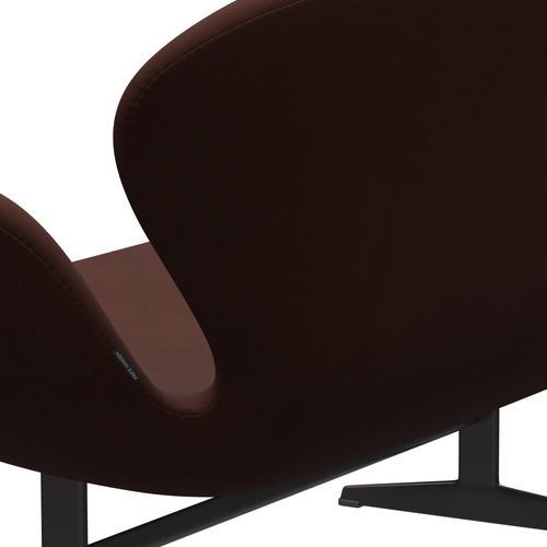 Fritz Hansen Swan Sofa 2 Seater, teplý grafit/sláva Brown (61047)