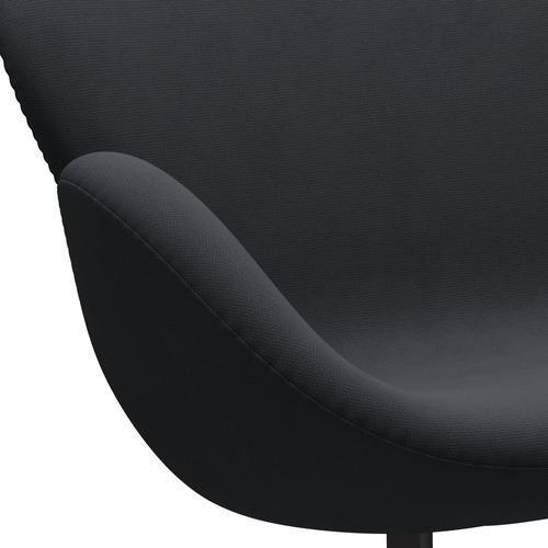 Fritz Hansen Swan Sofa 2 Seater, teplý grafit/sláva šedá (60003)