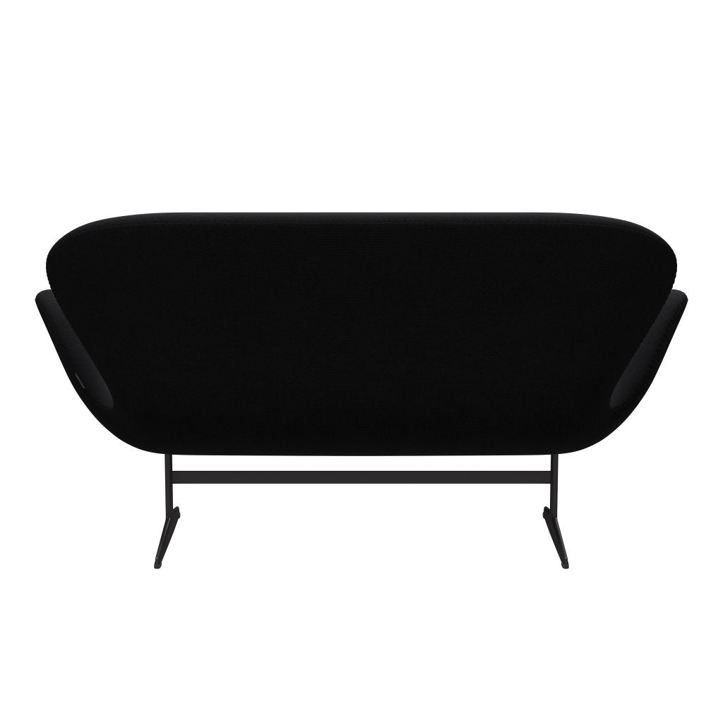 Fritz Hansen Swan Sofa 2 Seater, teplý grafit/sláva šedá (60051)