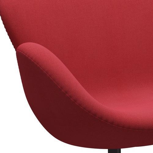 [product_category]-Fritz Hansen Swan Sofa 2 Seater, Warm Graphite/Steelcut Trio Red-Fritz Hansen-3321-STR553-WGBASE-FRI-7