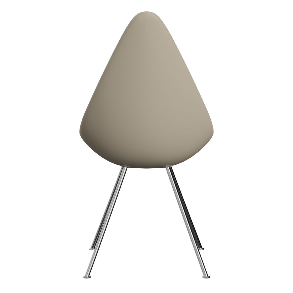 [product_category]-Fritz Hansen The Drop Chair, Chrome/Light Beige-Fritz Hansen-3110-LA135-CST-FRI-5