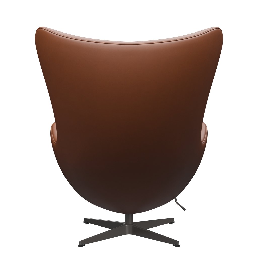 [product_category]-Fritz Hansen The Egg Lounge Chair Leather, Warm Graphite/Essential Walnut-Fritz Hansen-3316-STWALT-WGBASE-FRI-4