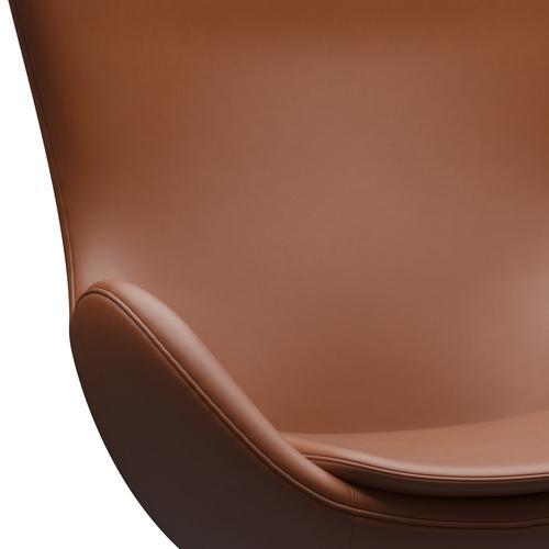 [product_category]-Fritz Hansen The Egg Lounge Chair Leather, Warm Graphite/Essential Walnut-Fritz Hansen-3316-STWALT-WGBASE-FRI-5