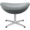 Fritz Hansen The Egg Stool Fabric, Hallingdal Grey